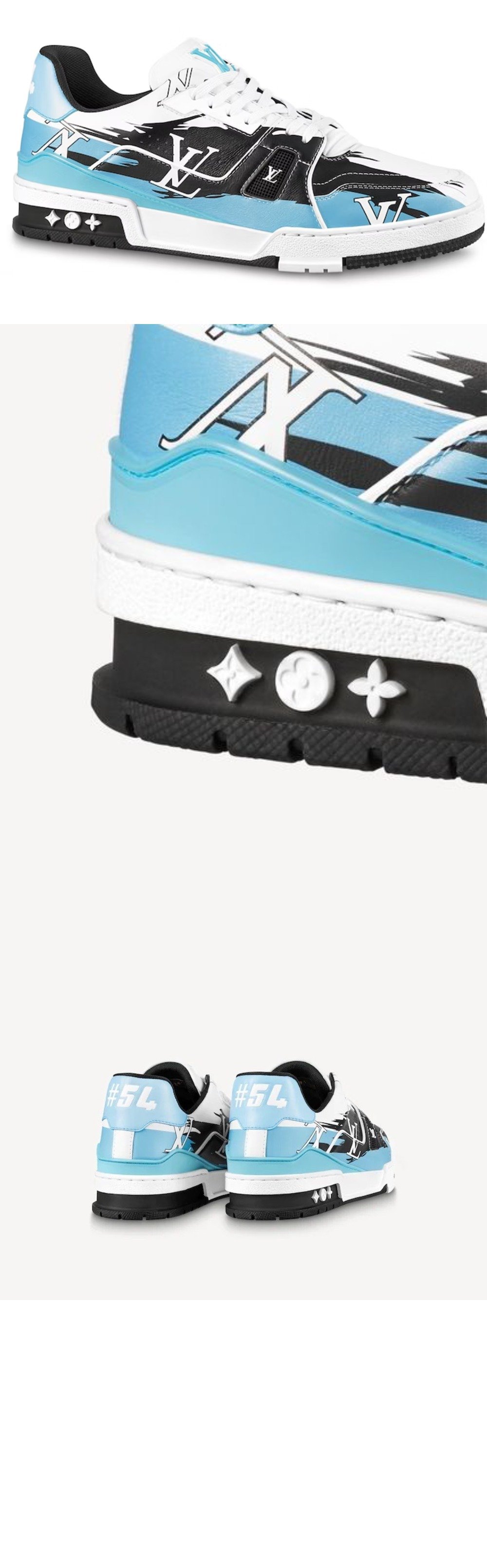 스트리트 스타일 스니커즈 1AA376