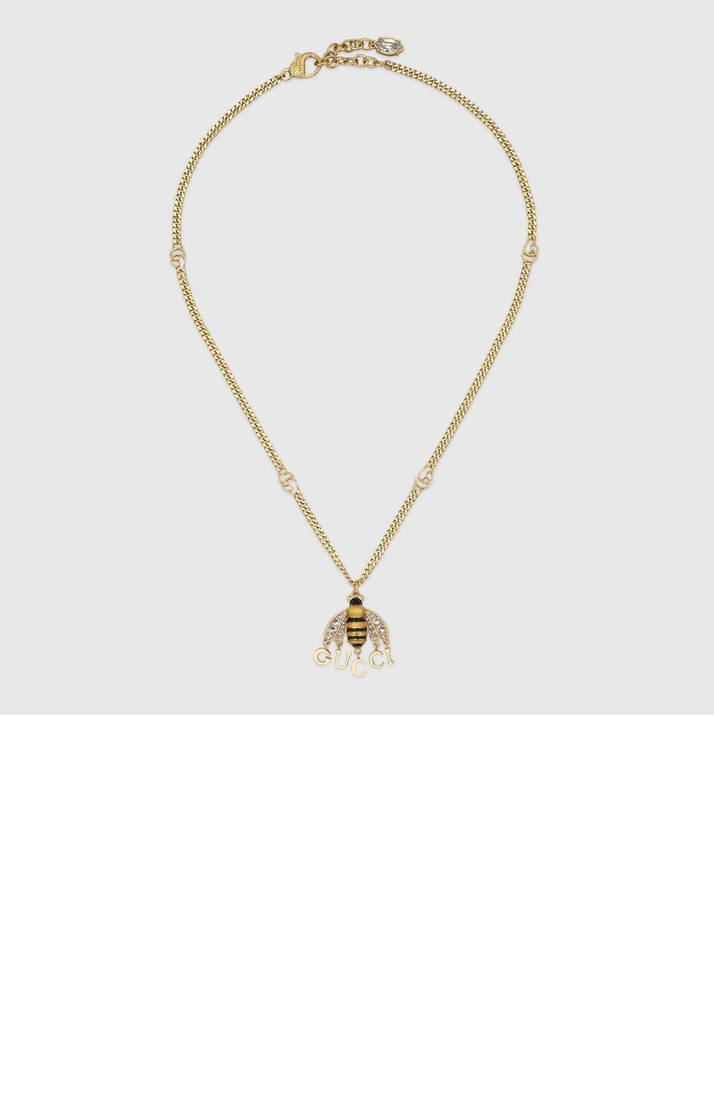 체인 벌 펜던트 목걸이 679011