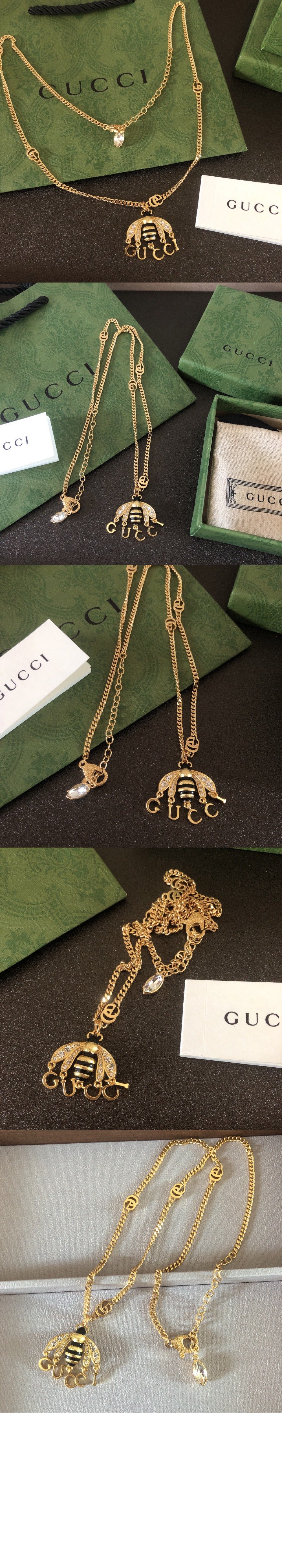 체인 벌 펜던트 목걸이 679011