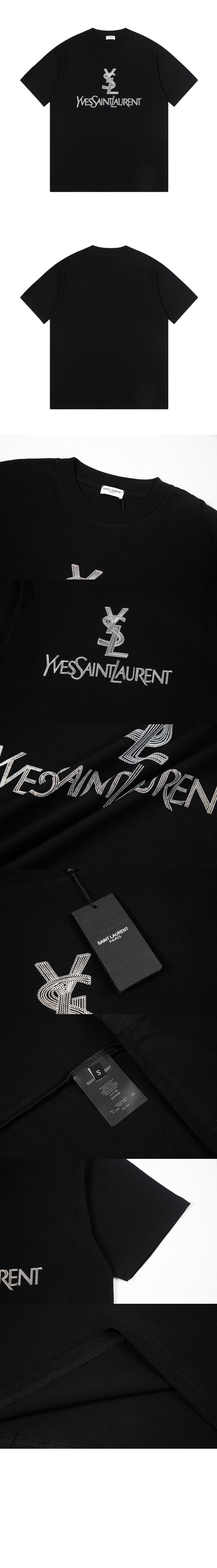 로고 프린트 반팔