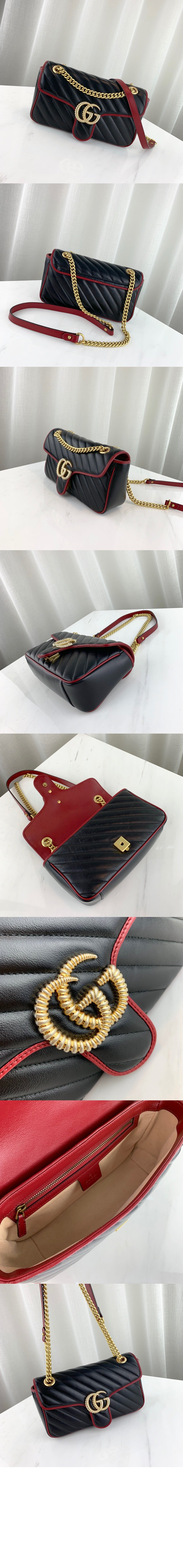 GG 마몽 스몰 숄더백 443497