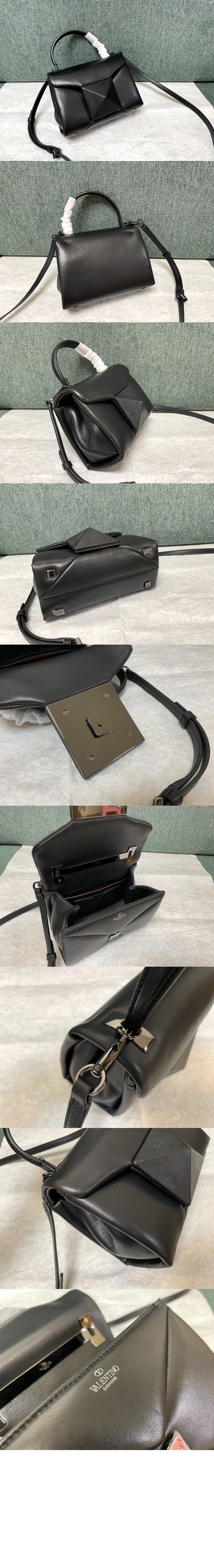 원 스터드 탑핸들백