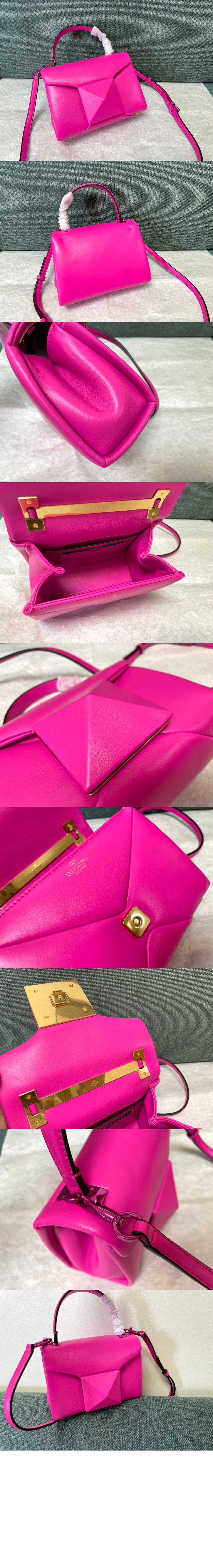 원 스터드 탑핸들백