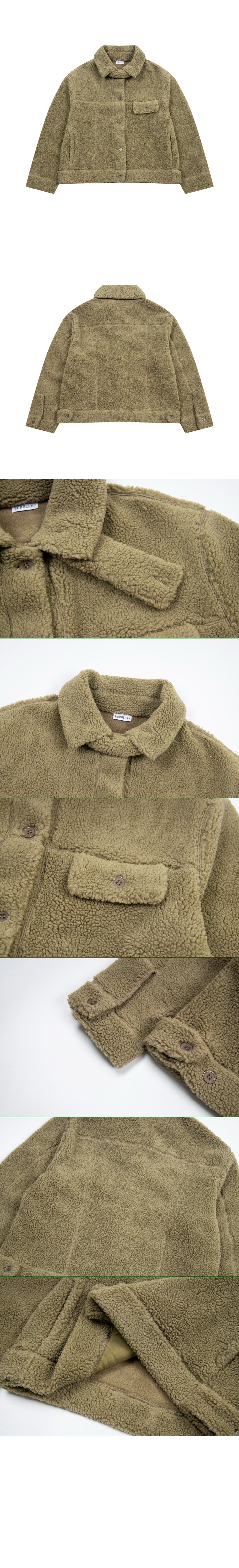 플리스 오버셔츠