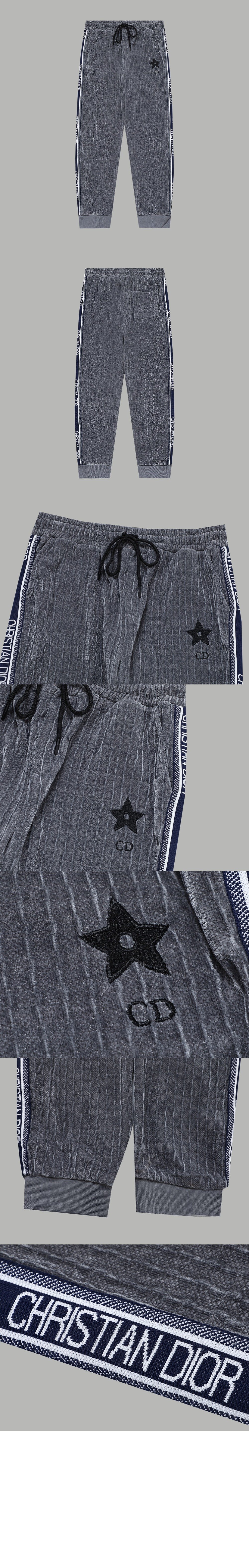 로고 캐주얼 바지