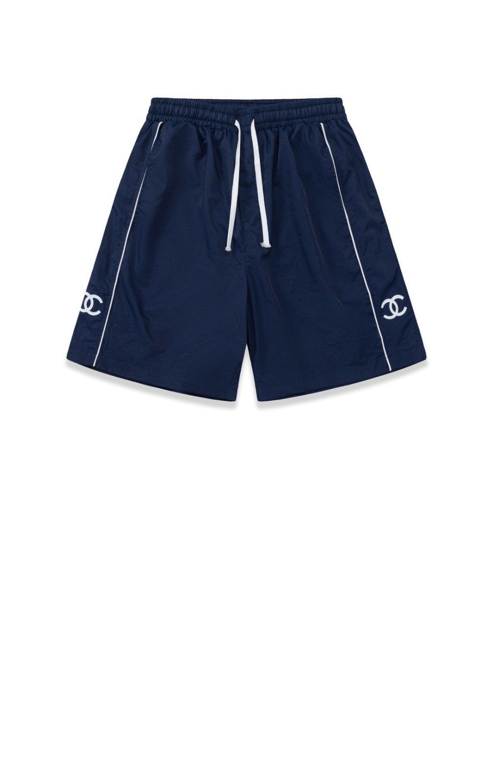 로고 프린트 팬츠