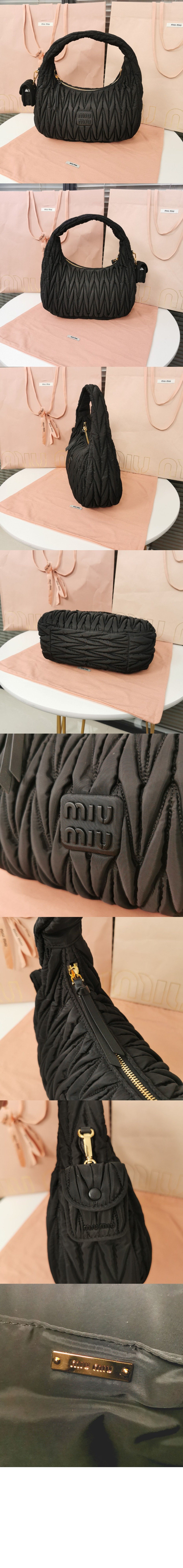 완더 마테라쎄 나파 가죽 호보 백 5BC108