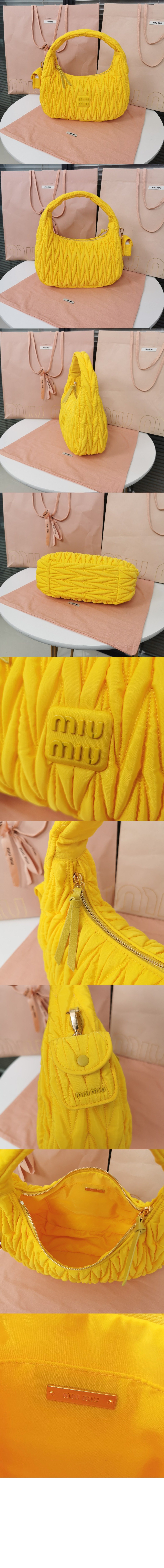 완더 마테라쎄 나파 가죽 호보 백 5BC108