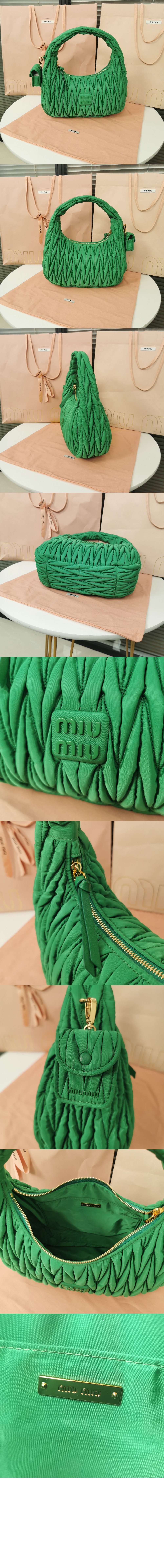 완더 마테라쎄 나파 가죽 호보 백 5BC108