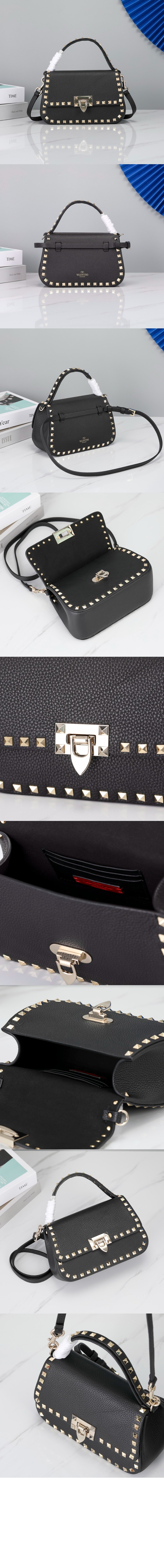 락스터드 탑 핸들 백