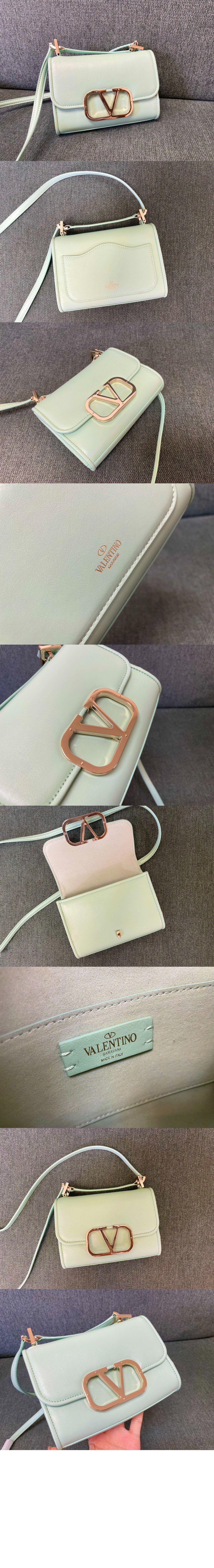 브이로고 스몰 숄더백