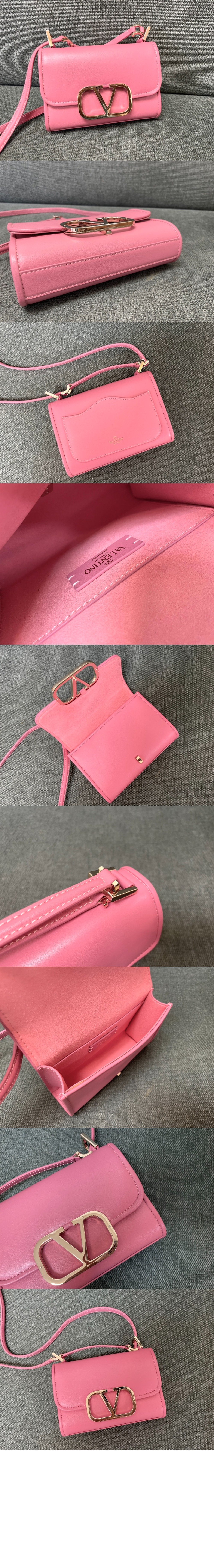 브이로고 스몰 숄더백