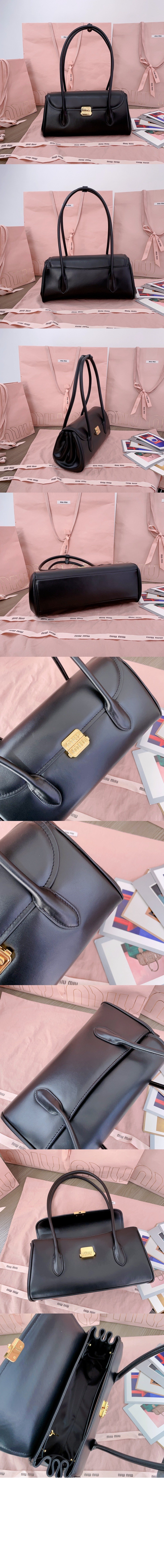 미우미우 가죽 숄더백 5BD265