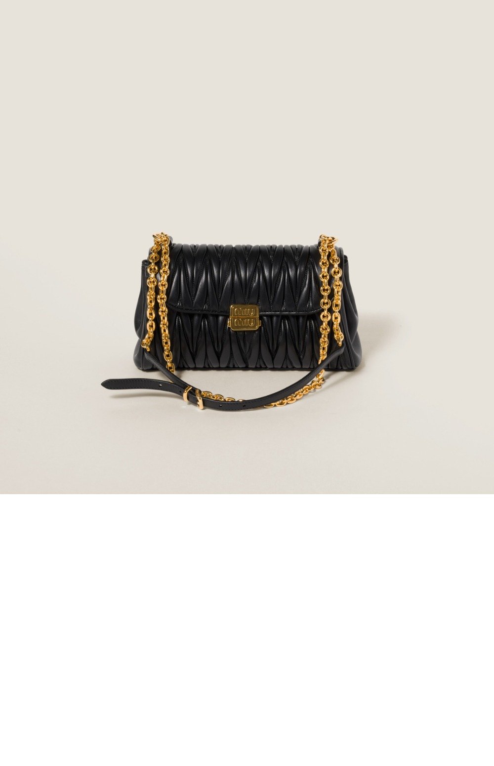 마테라쎄 나파 가죽 숄더백 5BD266