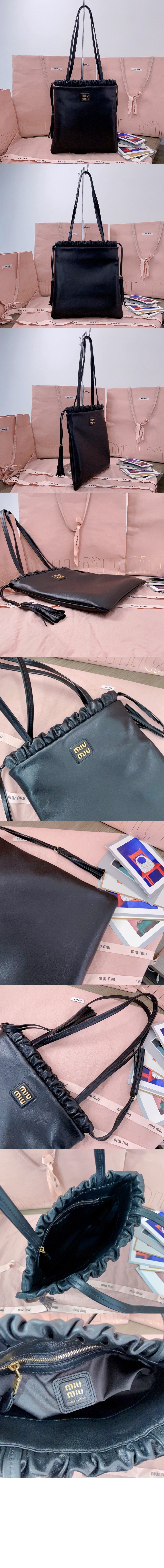 미우미우 Joie 나파 가죽백 5BG303