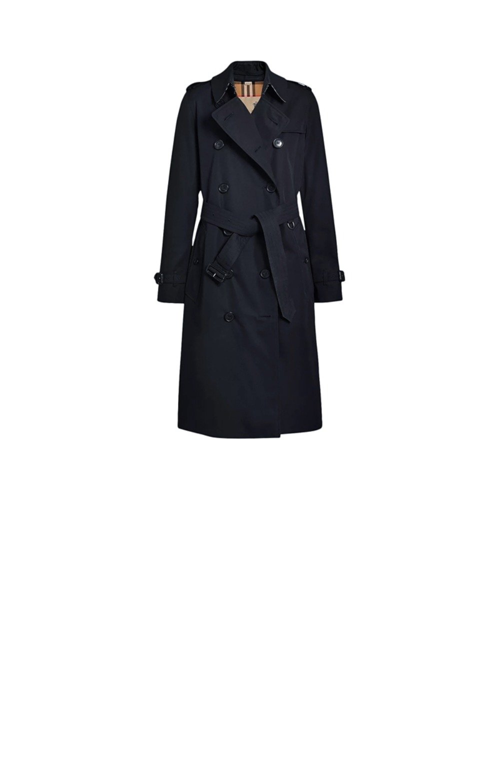 버버리 로고 코트