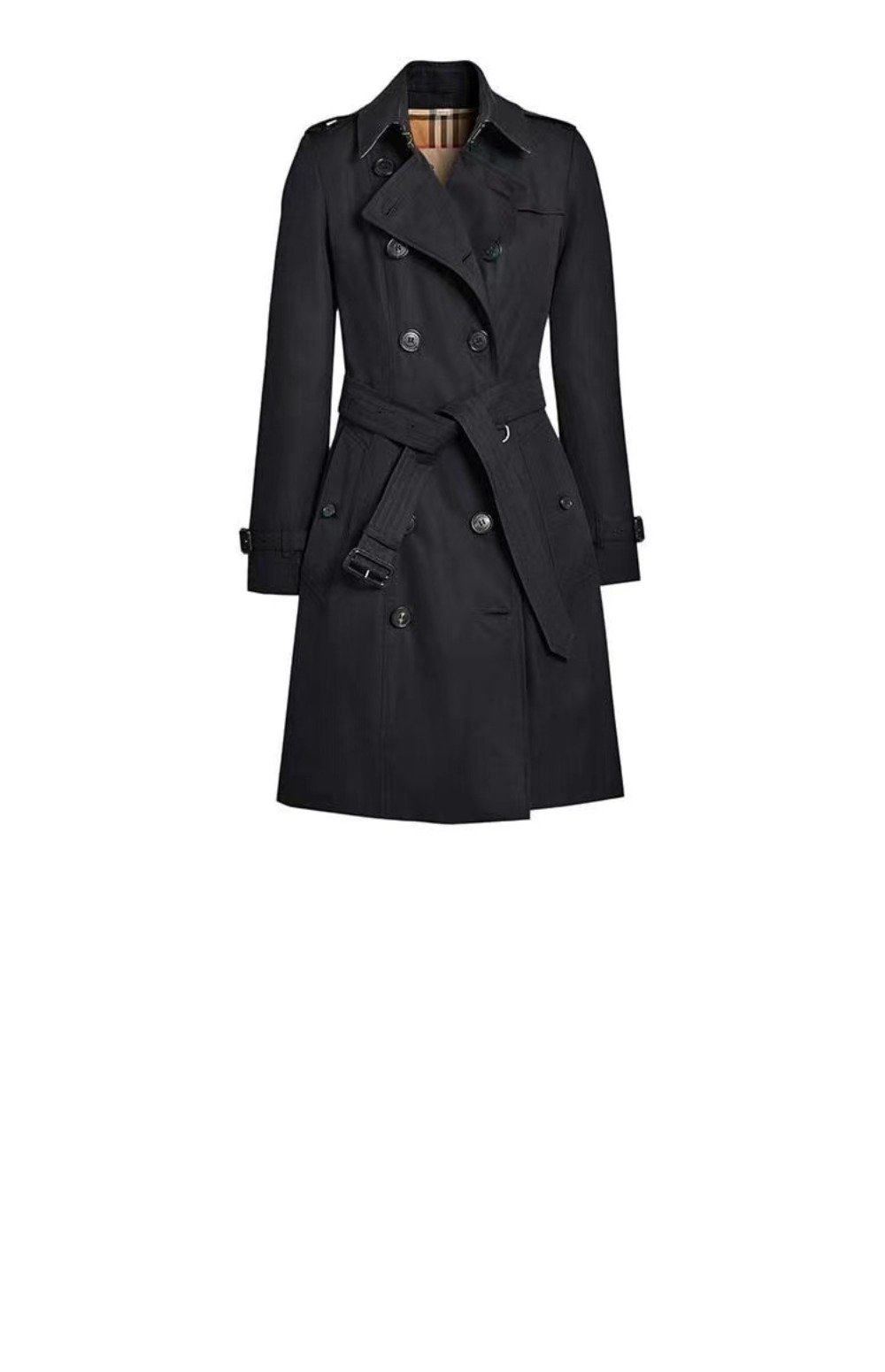 버버리 로고 코트
