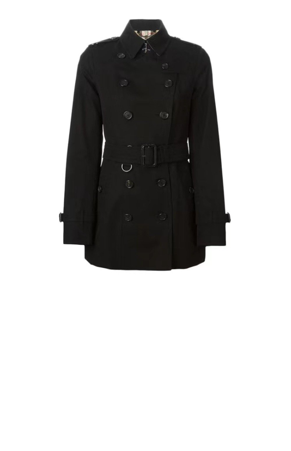 버버리 로고 코트