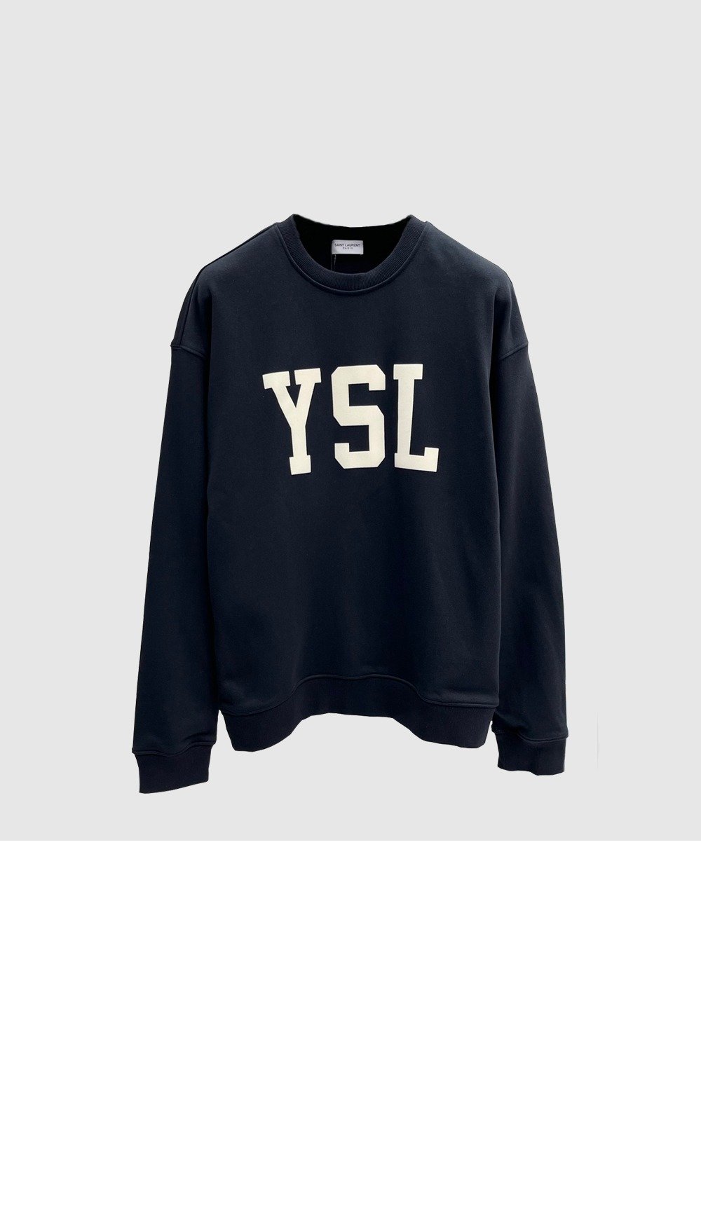 생로랑 플라워 코튼 톱