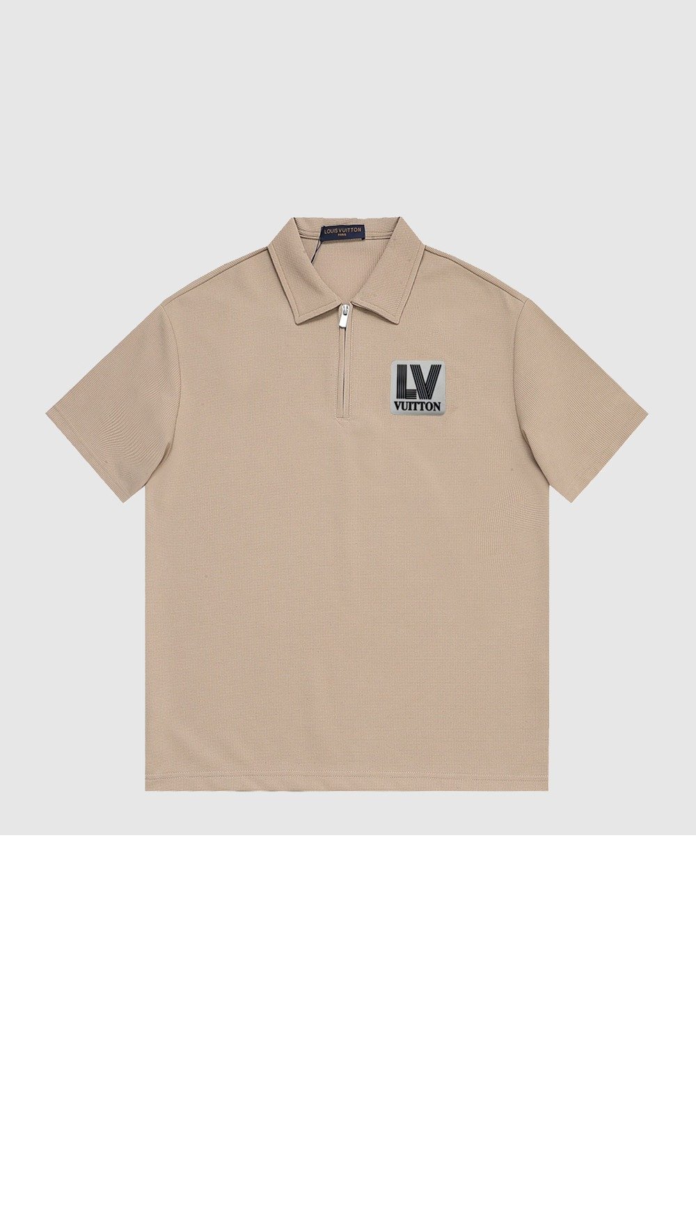 루이비통 로고 프린트 반팔